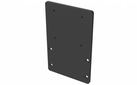 Gamber-Johnson Clevis to VESA 75 Adapter Plate Angle View 1