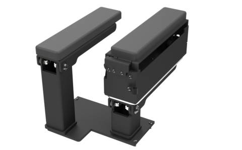 2020+ Ford Police Interceptor® Utility Standard & Printer Armrest with Extension