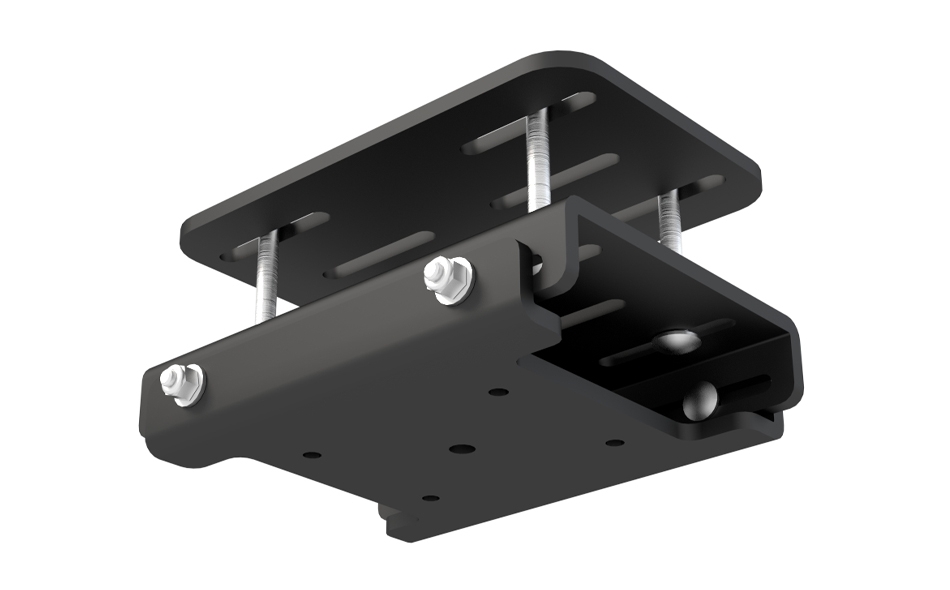 FORKLIFT SANDWICH PLATE ASSEMBLY SHOWN WITH OVERHEAD BRACKET - 50.F250.003
