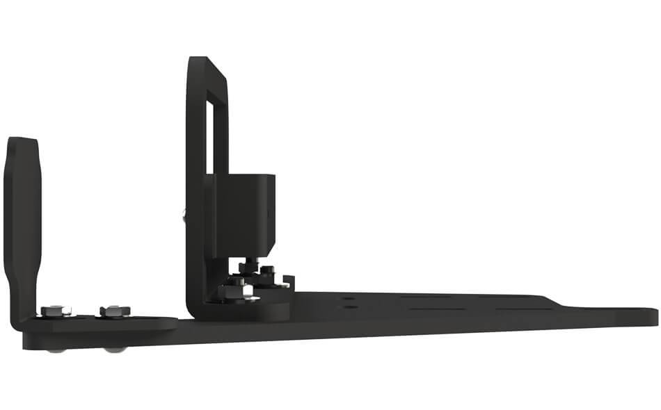 2020+ Ford Police Interceptor Utility Dashmount For Federal Signal Pathfinder Siren Controller Side View Right