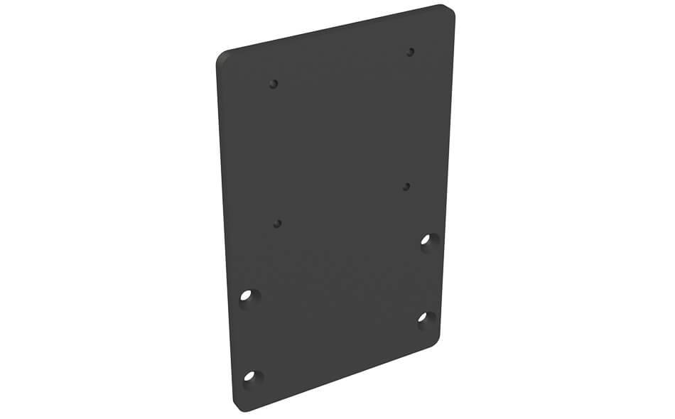 Gamber-Johnson Clevis to VESA 75 Adapter Plate Angle View 2