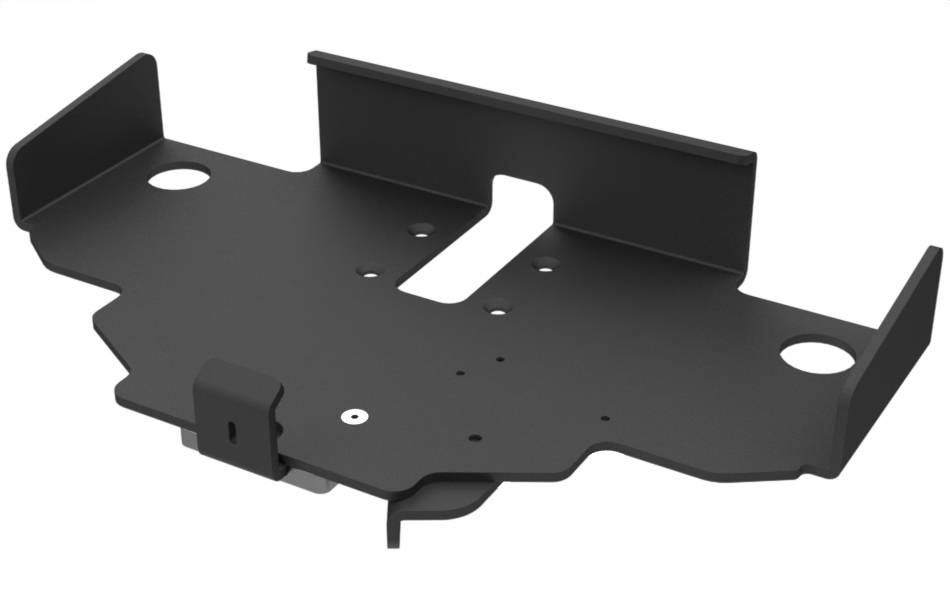 Cradle with Thumb Latch for iKey Keyboard