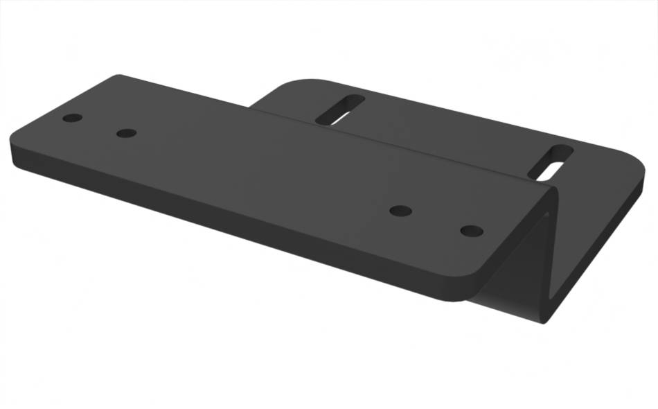 2021+ Ford F-150 Responder and 2023+ Ford F250 Radio Dashmount Plate Low Profile