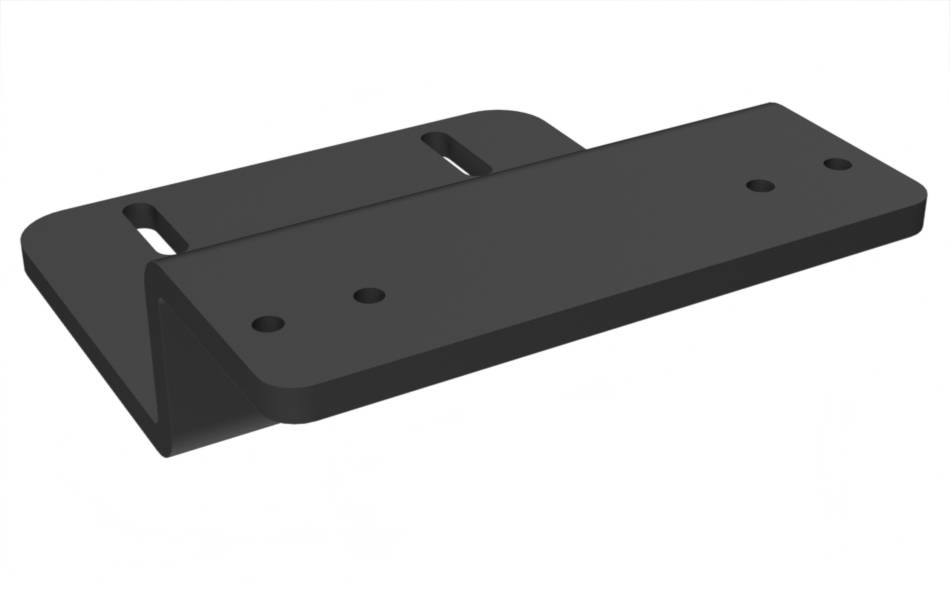 2021+ Ford F-150 Responder and 2023+ Ford F250 Radio Dashmount Plate Low Profile