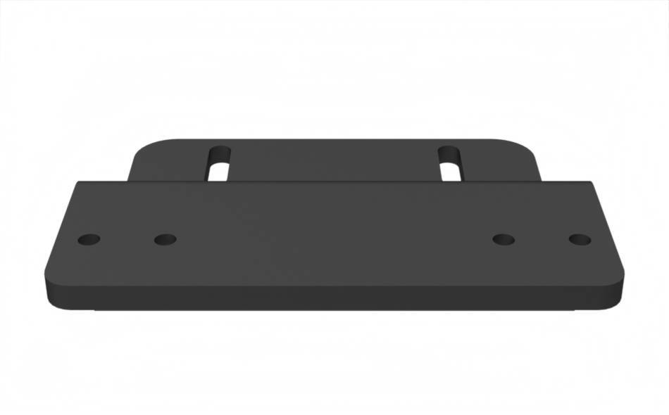 2021+ Ford F-150 Responder and 2023+ Ford F250 Radio Dashmount Plate Low Profile