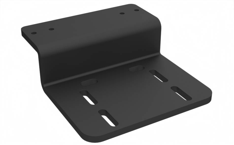 2021+ Ford F-150 Responder and 2023+ Ford F250 Radio Dashmount Plate Low Profile