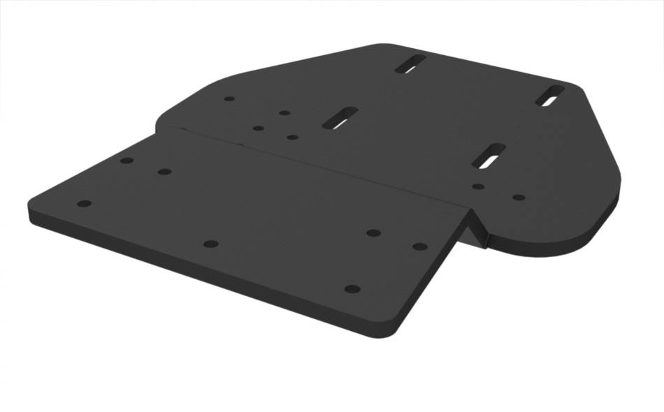 2025+ Ford Police Interceptor Utility Radio Dashmount Base