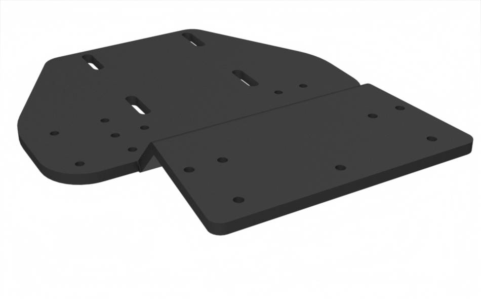2025+ Ford Police Interceptor Utility Radio Dashmount Base