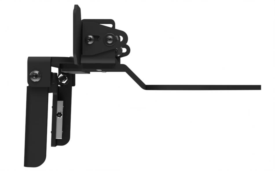 2025+ Ford Police Interceptor Utility Whelen Cencom and Radio Dashmount