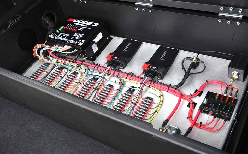 Universal Electronics Tray_Installed