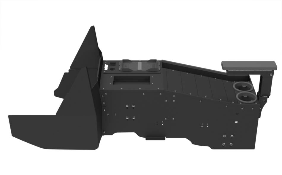 2021+ Ford F150 (column shift) Console