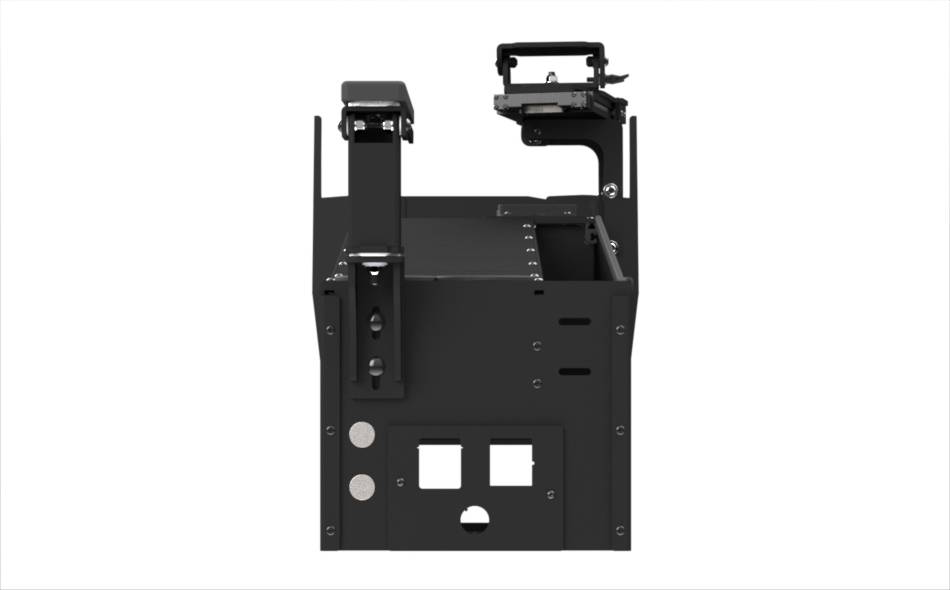 2021+ Ford F150 Column Shift Wide Console with Mousetrap and In Mount Bracket