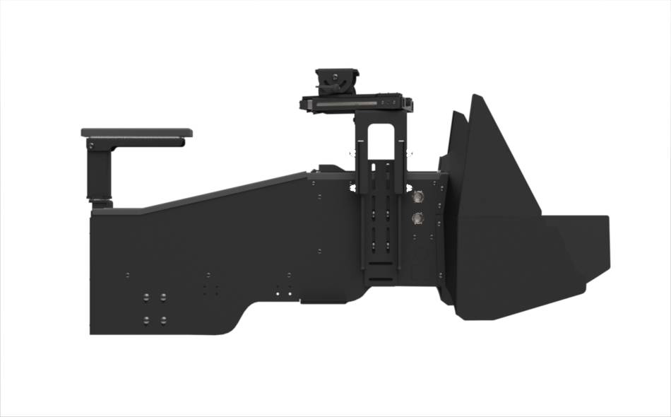 2021+ Ford F150 Column Shift Wide Console with Mousetrap and In Mount Bracket