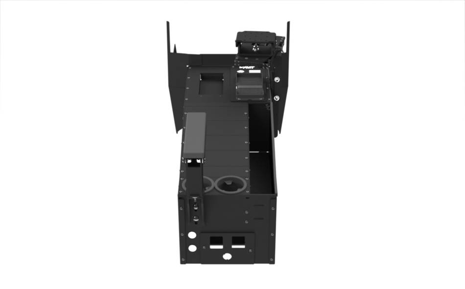 2021+ Ford F150 Column Shift Wide Console with Mousetrap and In Mount Bracket