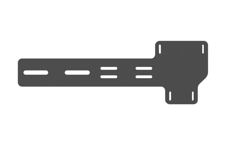 Posh K9-MAG-2DW Card Reader - CF33 Laptop Plate