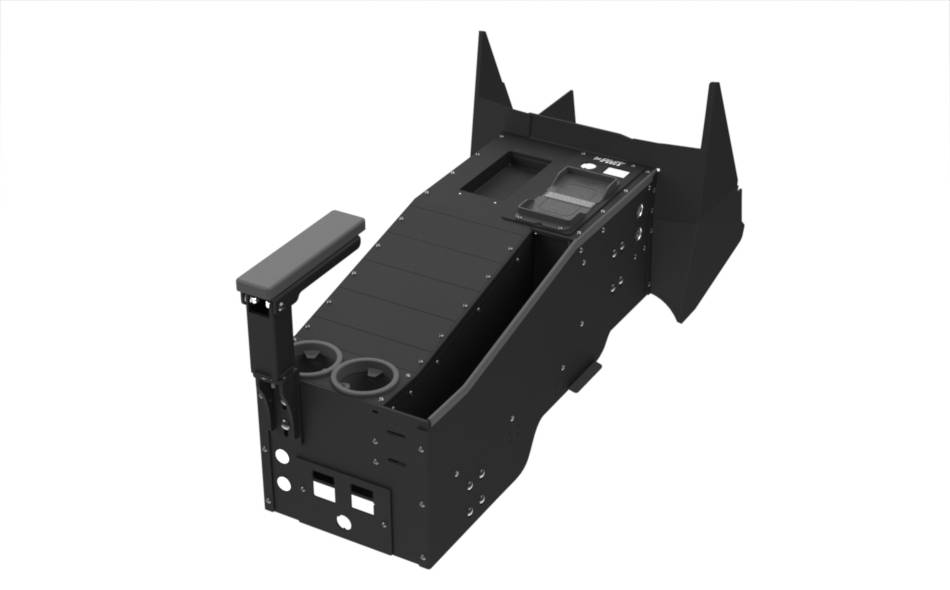 2021+ Ford F150 Column Shift Wide Console