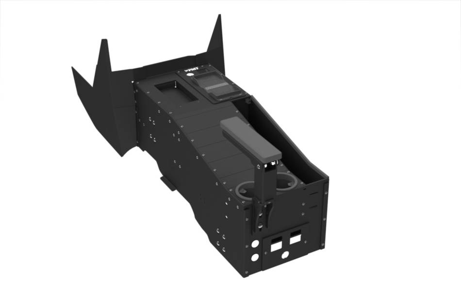 2021+ Ford F150 Column Shift Wide Console