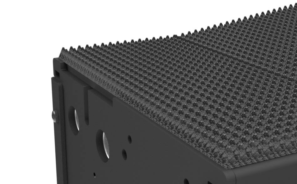 3" Blank Faceplate Assembly with K9 Rubber