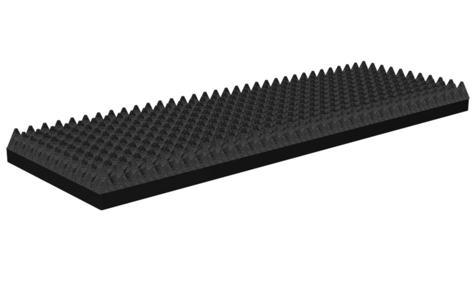 3" Blank Faceplate Assembly with K9 Rubber