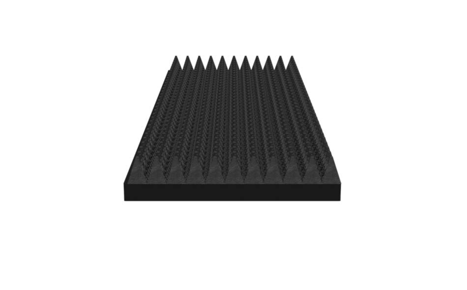 3" Blank Faceplate Assembly with K9 Rubber