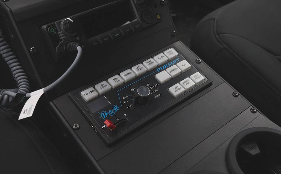 Federal Signal Pathfinder Remote Head Faceplate