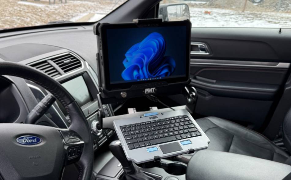 Cradle for Gamber-Johnson Rugged Lite Keyboard