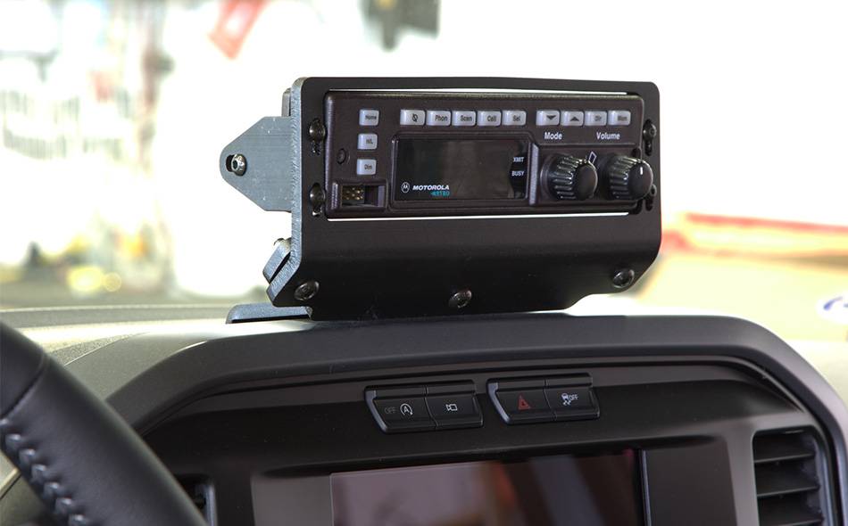 Dash Mount Faceplate for Motorola XTL2500