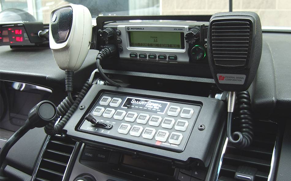 Dash Mount Faceplate for Motorola XTL5000