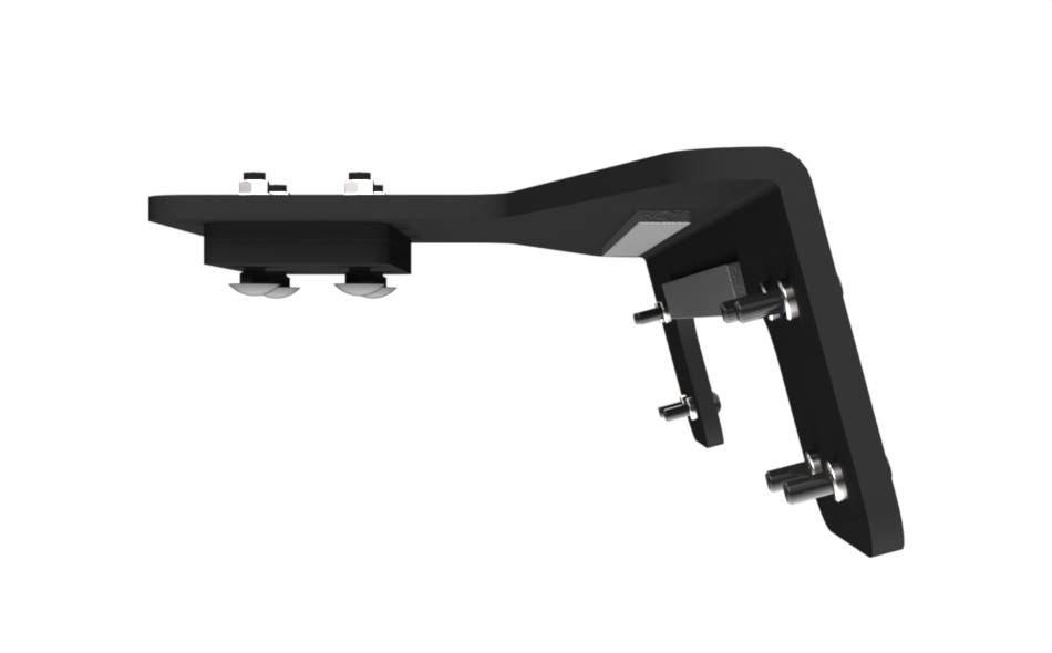 Heavy Duty Ford F-Series AMPS Dash Mount Adapter - Front Facing
