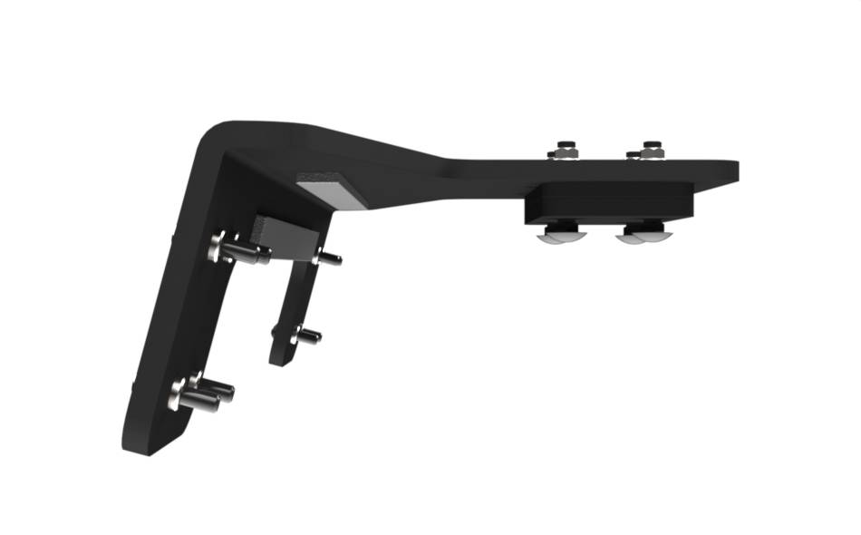 Heavy Duty Ford F-Series AMPS Dash Mount Adapter - Front Facing