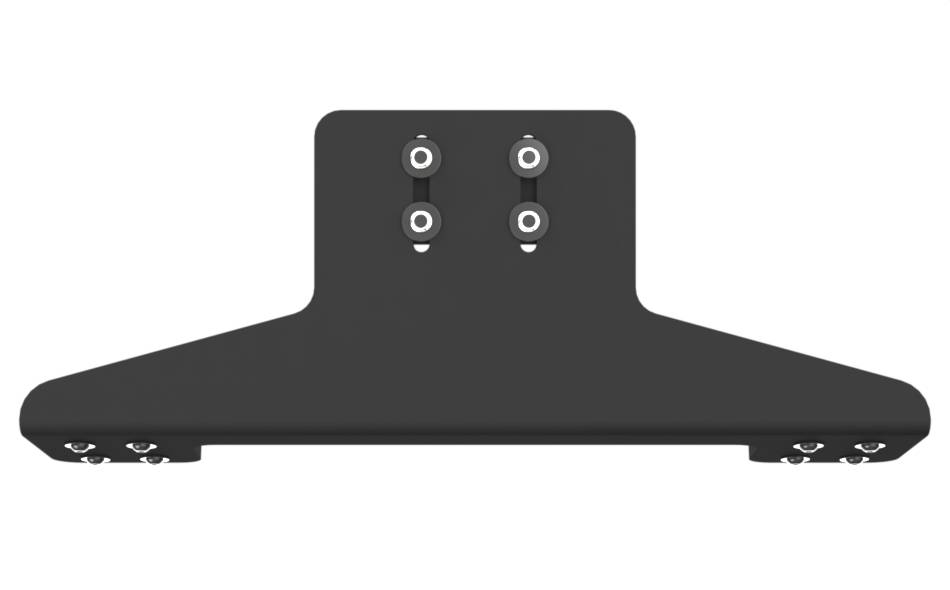 Heavy Duty Ford F-Series AMPS Dash Mount Adapter - Front Facing