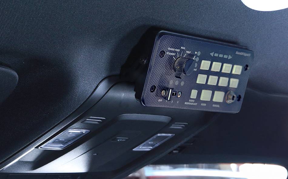 Chevrolet, Ford and Dodge Headliner Mount For Sound Off BluePrint 500 Series