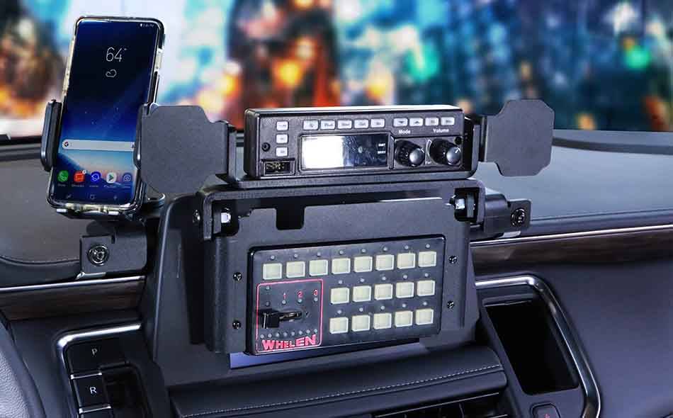 AS4.C235.4XX 2021%252B Chevrolet Tahoe Radio and Siren dashmount with screw down phone holder_5.jpg