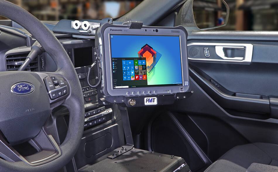 2020+ Ford Police Interceptor® Utility Tablet Dash Mount
